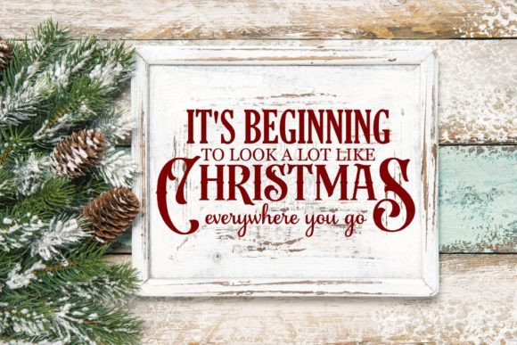 Beginning to Look a Lot Like Christmas Illustrations Review