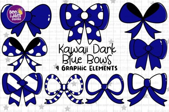 Blue Christmas Bow PNG Cli: Illustrations Review
