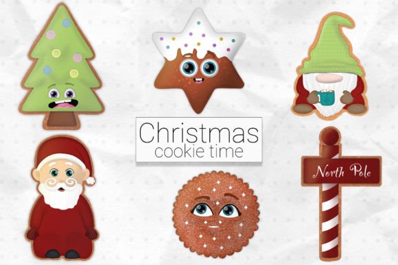 Christmas Cookie Time Illustrations Review