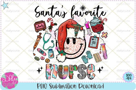 Christmas Nurse Groovy PNG: Review for Illustrations