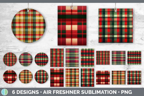 Christmas Plaid Air Freshener Sublimat Review