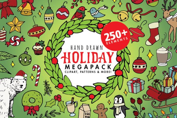 Holiday Christmas Clipart MEGAPACK: A Designer’s Review