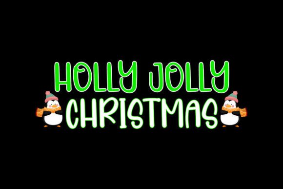 Review: Christmas Typography Colorful Design