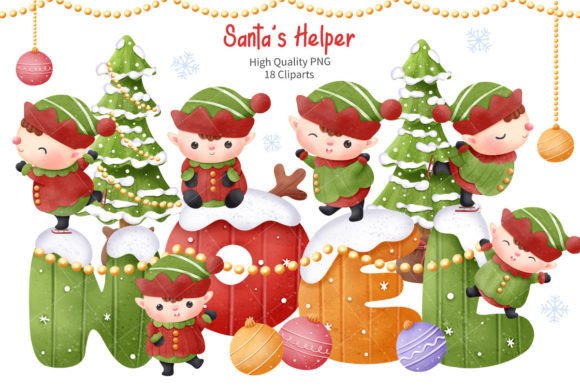 Review: Santa's Little Helper Illustrations