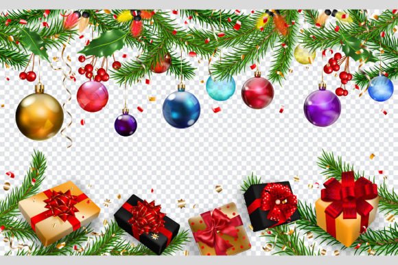 Reviewing Christmas Pine Branches Illustrations