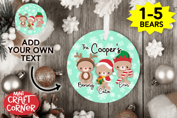 Sublimation Bear Ornament: Illustrations Review